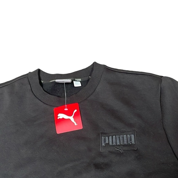 Puma - Men’s Fleece Pullover Sweater - Picture 2 of 4